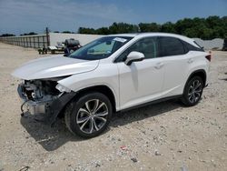 Salvage cars for sale from Copart New Braunfels, TX: 2018 Lexus RX 350 Base