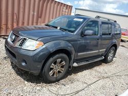 Salvage cars for sale at Hueytown, AL auction: 2012 Nissan Pathfinder S