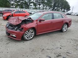 Salvage cars for sale at Loganville, GA auction: 2018 Volkswagen Passat SE