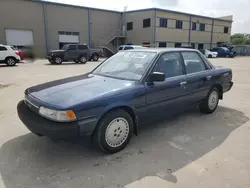 Toyota Camry salvage cars for sale: 1988 Toyota Camry DLX