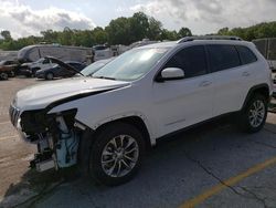 Jeep Grand Cherokee salvage cars for sale: 2021 Jeep Cherokee Latitude LUX