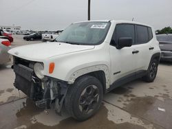 Salvage cars for sale at Grand Prairie, TX auction: 2015 Jeep Renegade Sport