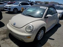 Volkswagen new Beetle gls salvage cars for sale: 2004 Volkswagen New Beetle GLS