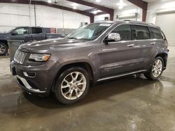 Jeep Grand Cherokee salvage cars for sale: 2014 Jeep Grand Cherokee Summit