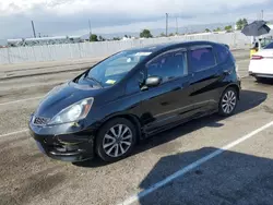 Salvage cars for sale at Van Nuys, CA auction: 2012 Honda FIT Sport