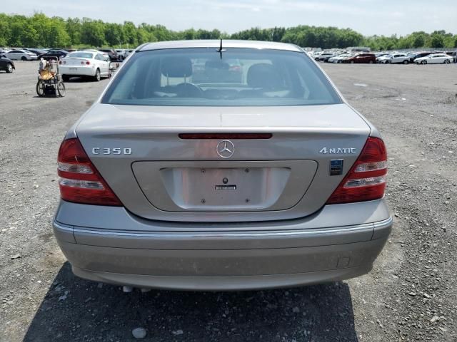 2006 Mercedes-Benz C 350 4matic