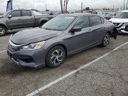 Salvage cars for sale at Van Nuys, CA auction: 2016 Honda Accord LX