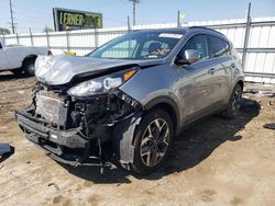 Salvage cars for sale at Chicago Heights, IL auction: 2020 KIA Sportage EX