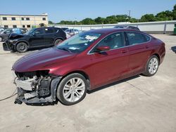 Chrysler salvage cars for sale: 2015 Chrysler 200 Limited