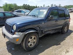 Salvage cars for sale from Copart Hampton, VA: 2005 Jeep Liberty Sport