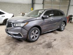 Salvage cars for sale at Chalfont, PA auction: 2019 Acura MDX