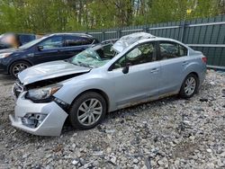 Salvage cars for sale from Copart Candia, NH: 2016 Subaru Impreza Premium