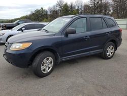 Salvage cars for sale from Copart Brookhaven, NY: 2009 Hyundai Santa FE GLS