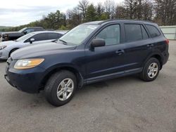 Salvage cars for sale at Brookhaven, NY auction: 2009 Hyundai Santa FE GLS