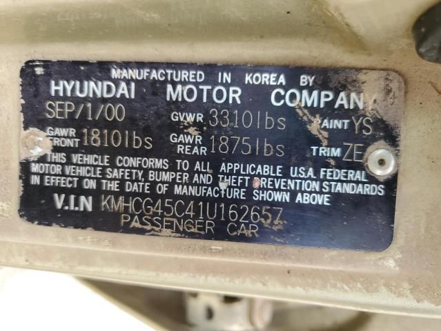 2001 Hyundai Accent GL