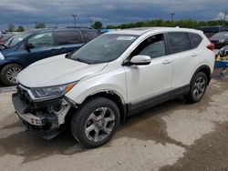 Salvage cars for sale at Indianapolis, IN auction: 2017 Honda CR-V EXL