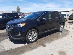 Salvage cars for sale from Copart North Las Vegas, NV: 2022 Ford Edge Titanium