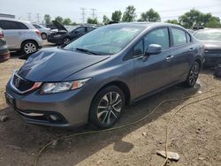 Honda salvage cars for sale: 2013 Honda Civic EXL