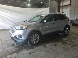 Salvage cars for sale from Copart North Billerica, MA: 2022 Ford Edge Titanium
