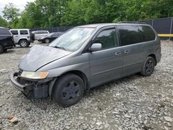 Salvage cars for sale at Waldorf, MD auction: 2002 Honda Odyssey EX