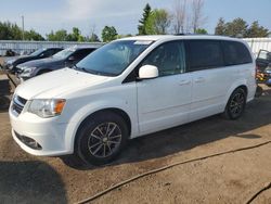 Salvage cars for sale at Bowmanville, ON auction: 2017 Dodge Grand Caravan SE