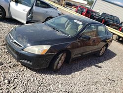 Salvage cars for sale at auction: 2007 Honda Accord EX