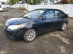 Salvage cars for sale from Copart New Britain, CT: 2010 Hyundai Elantra Blue