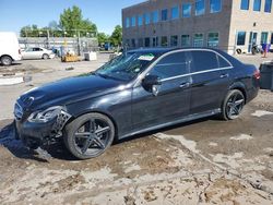 Mercedes-Benz salvage cars for sale: 2016 Mercedes-Benz E 350 4matic