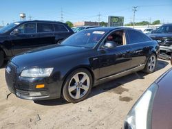 Salvage cars for sale from Copart Chicago Heights, IL: 2009 Audi A6 Prestige