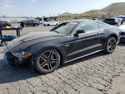 Salvage cars for sale from Copart Colton, CA: 2021 Ford Mustang GT