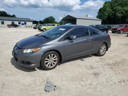 Salvage cars for sale from Copart Midway, FL: 2012 Honda Civic EX