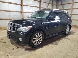 Salvage cars for sale from Copart Columbia Station, OH: 2014 Infiniti QX80