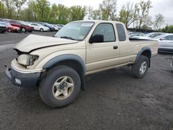 Salvage cars for sale from Copart New Britain, CT: 2004 Toyota Tacoma Xtracab