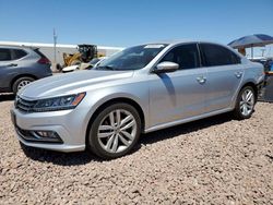 Salvage cars for sale from Copart Phoenix, AZ: 2018 Volkswagen Passat SE
