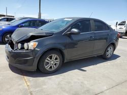 Salvage cars for sale from Copart Grand Prairie, TX: 2016 Chevrolet Sonic LT