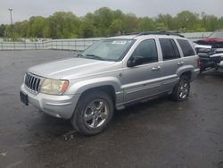 Salvage cars for sale at Assonet, MA auction: 2004 Jeep Grand Cherokee Overland