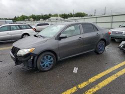 Salvage cars for sale from Copart Pennsburg, PA: 2012 Toyota Corolla Base