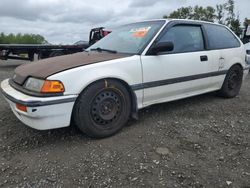 Salvage cars for sale from Copart Arlington, WA: 1988 Honda Civic DX
