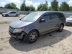 Salvage cars for sale from Copart Midway, FL: 2012 Honda Odyssey EXL