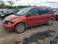 Chrysler salvage cars for sale: 2005 Chrysler Town & Country Limited