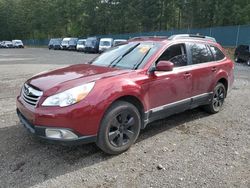 Salvage cars for sale from Copart Graham, WA: 2011 Subaru Outback 2.5I Premium