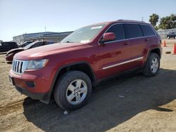 Jeep salvage cars for sale: 2012 Jeep Grand Cherokee Laredo