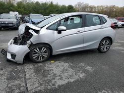 Salvage cars for sale at Exeter, RI auction: 2015 Honda FIT EX