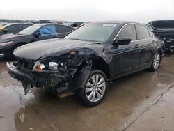 Salvage cars for sale at Grand Prairie, TX auction: 2012 Honda Accord EXL