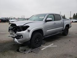 Salvage cars for sale from Copart Rancho Cucamonga, CA: 2021 Toyota Tacoma Double Cab