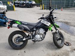 Salvage motorcycles for sale at Duryea, PA auction: 2022 Kawasaki KLX300 E