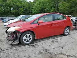 Toyota Prius salvage cars for sale: 2013 Toyota Prius