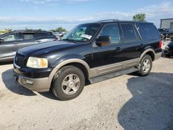 Salvage cars for sale from Copart Kansas City, KS: 2003 Ford Expedition Eddie Bauer