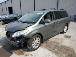 Toyota salvage cars for sale: 2012 Toyota Sienna XLE