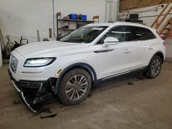 Lincoln Nautilus Select salvage cars for sale: 2019 Lincoln Nautilus Select